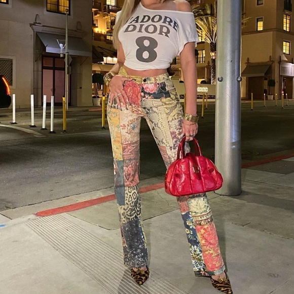 Beautiful Vintage Roberto Cavalli Pants - Picture 4 of 5